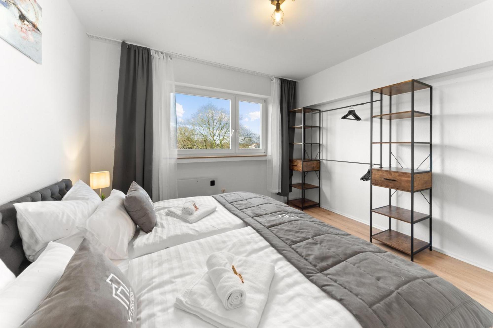 Vinful: Premium-Apartment Mit Balkon Und Parkplatz 鲁尔河畔米尔海姆 外观 照片