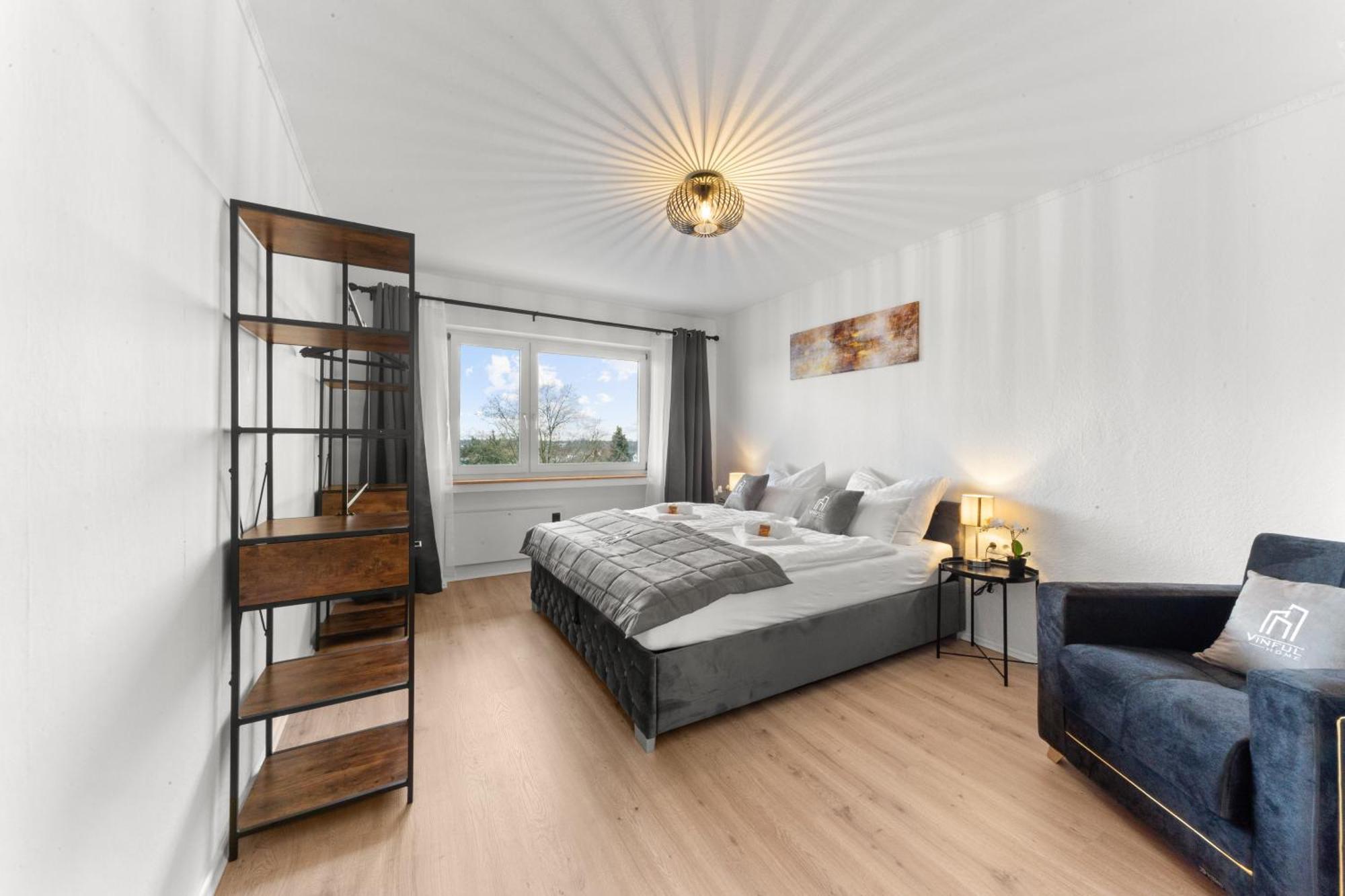 Vinful: Premium-Apartment Mit Balkon Und Parkplatz 鲁尔河畔米尔海姆 外观 照片