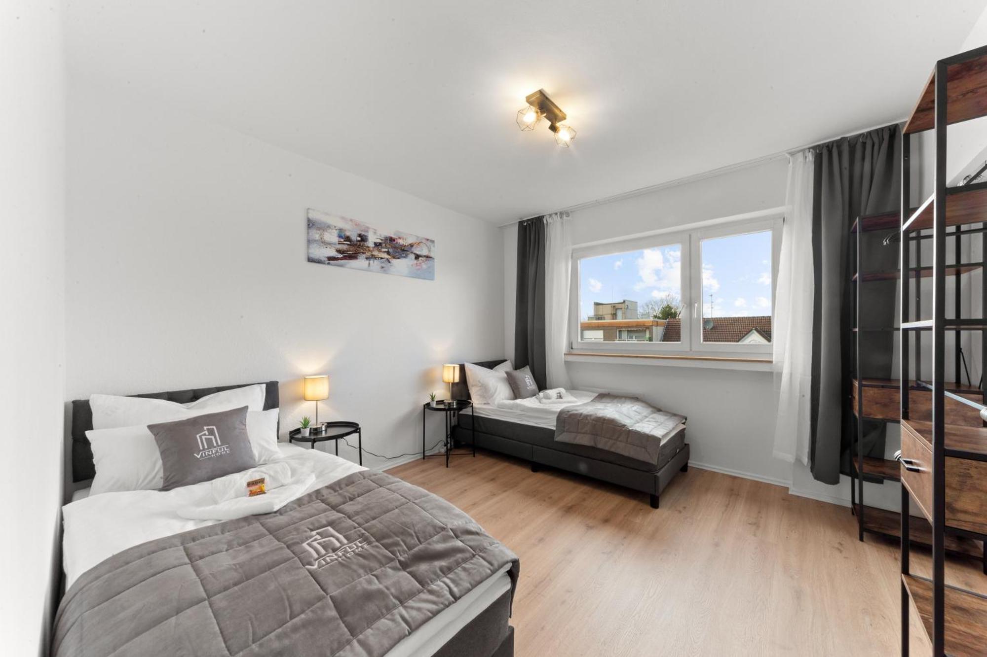 Vinful: Premium-Apartment Mit Balkon Und Parkplatz 鲁尔河畔米尔海姆 外观 照片