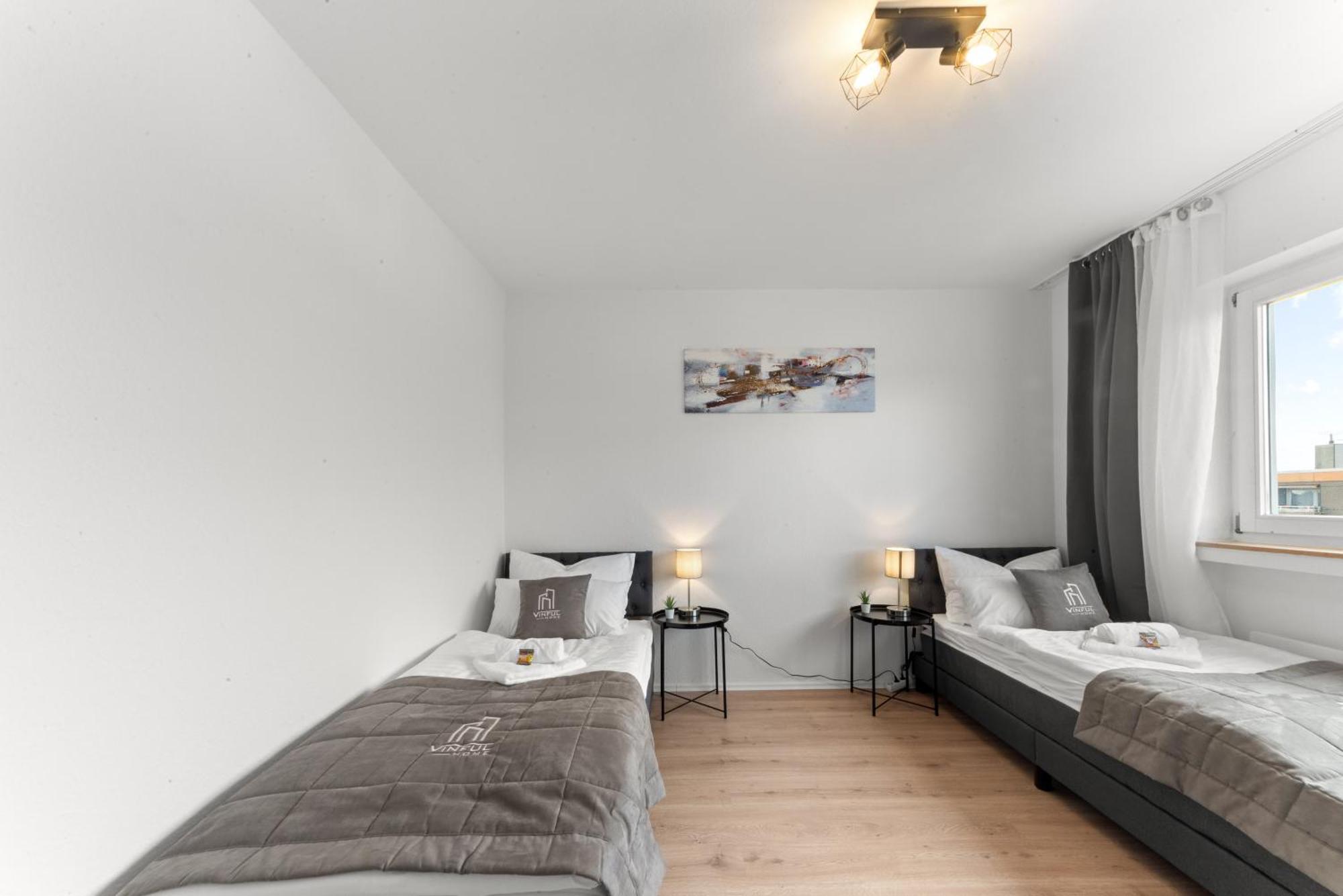 Vinful: Premium-Apartment Mit Balkon Und Parkplatz 鲁尔河畔米尔海姆 外观 照片